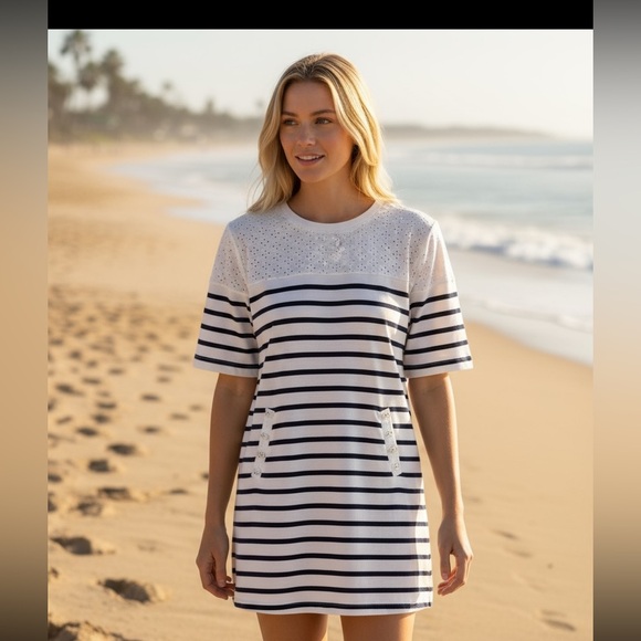 Anthropologie Dresses & Skirts - Anthropologie Postmark Jola Striped Dress Tunic